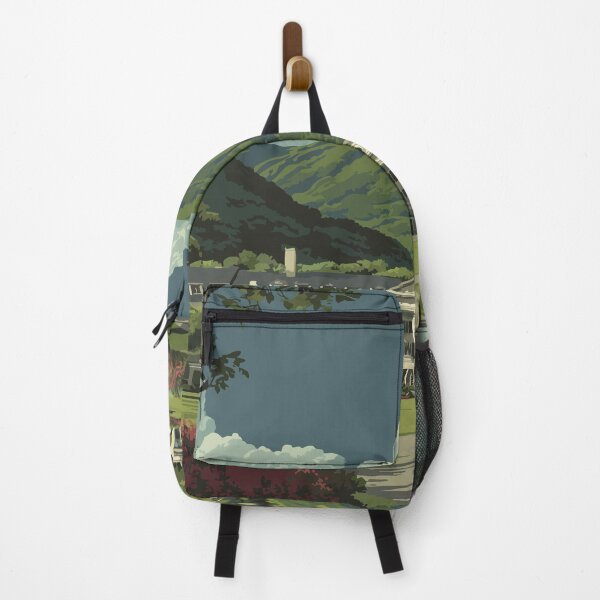 Item preview, Manchester Vermont Vintage Travel Art | Green Mountains Resort Town designed and sold by TuncGK.