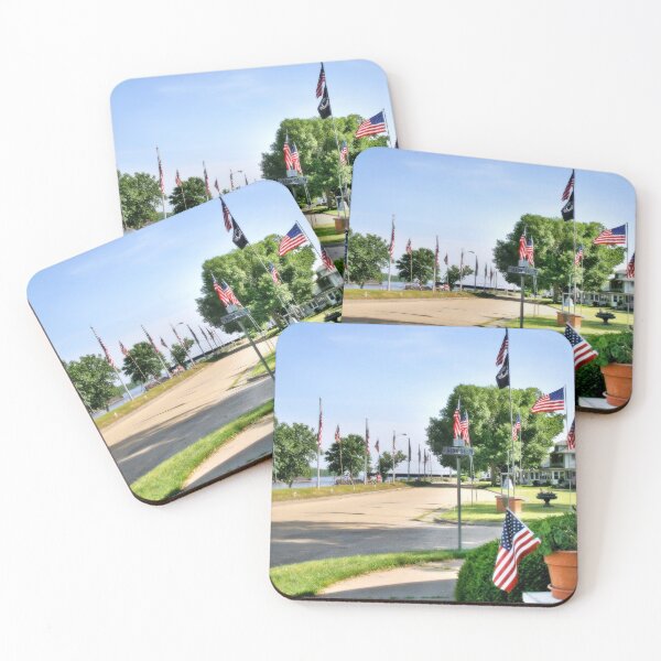 Item preview, Flags Along the River designed and sold by Claude Johnson.
