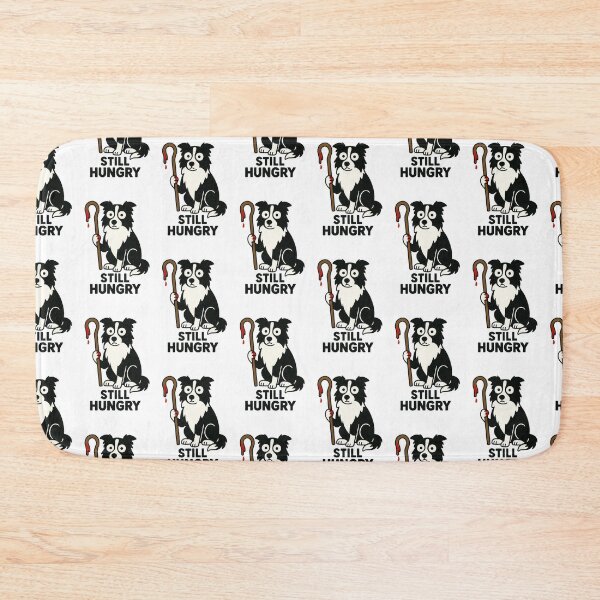 Item preview, Border Collie Cartoon Humor with Staff designed and sold by Flying Doggo.