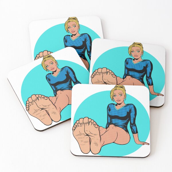 Item preview, Blue Leotard Pinup designed and sold by SolefulStickers.