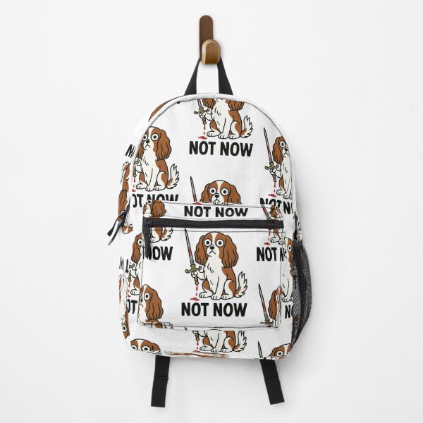 Item preview, Cavalier Spaniel Cartoon Humor with Rapier designed and sold by Flying Doggo.