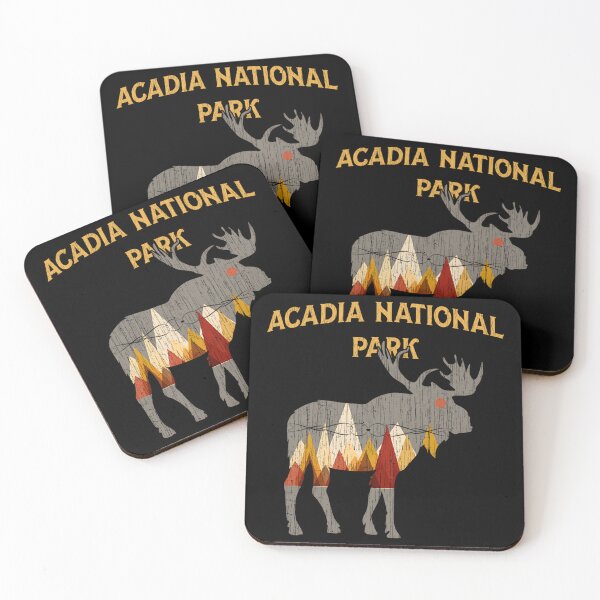 Item preview, Vintage Acadia National Park Moose Fun Family Vacation designed and sold by Ilyayao.