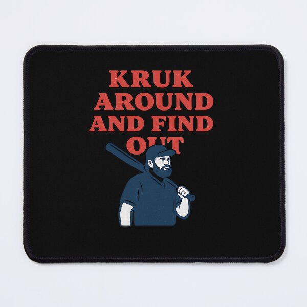 Item preview,  Kruk Around And Find Out  Funny Baseball Caricature designed and sold by NoelKunz.