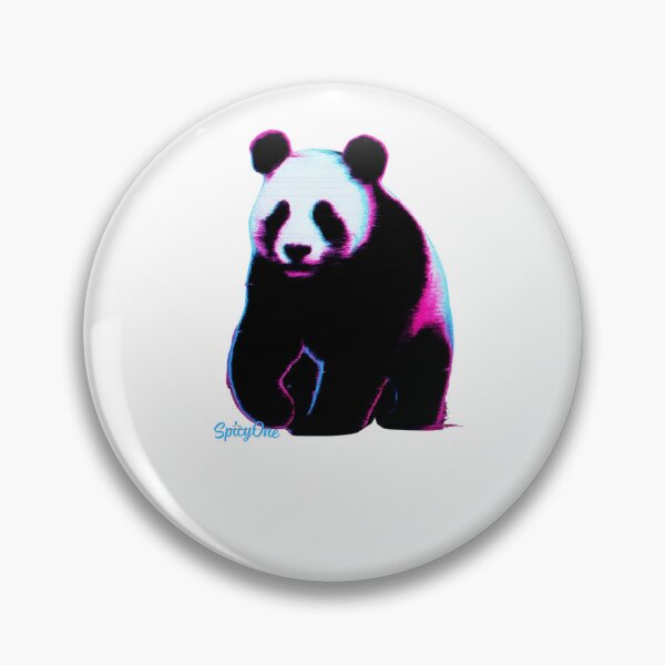 Item preview, Panda in Glitchwave designed and sold by SpicyOne.