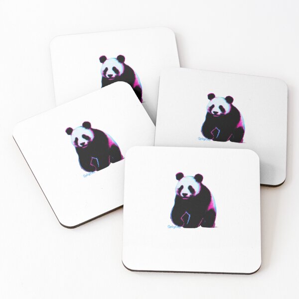 Item preview, Panda in Glitchwave designed and sold by SpicyOne.