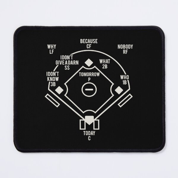 Item preview, Who'S On First Baseball Abbott And Costello designed and sold by NoelKunz.