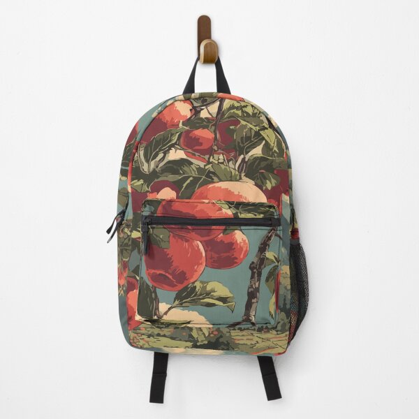 Item preview, Putney Vermont Vintage Travel Art | Apple Orchard Harvest Design designed and sold by TuncGK.