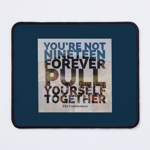 Item preview, Not Nineteen Forever Lyric Graphic   designed and sold by upfantasize22.