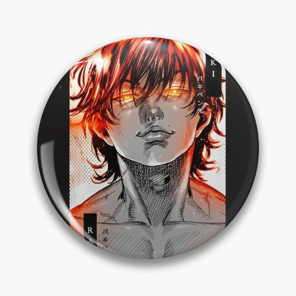 Item preview, Baki Hanma Yujiro Baki Haku Anime Kawaii designed and sold by huettwilhamm.
