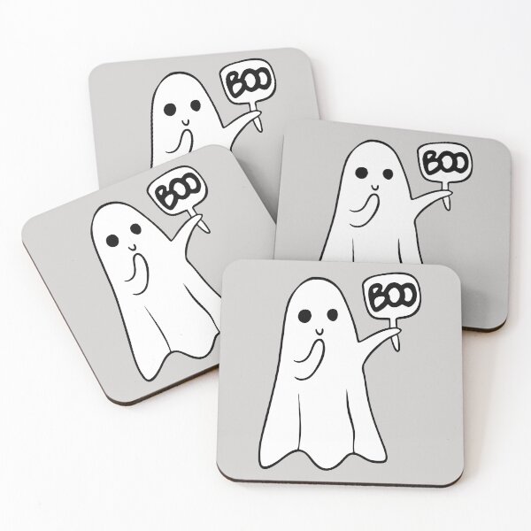 Item preview, BOO Cute Ghost Halloween Design designed and sold by TeeJungleStudio.