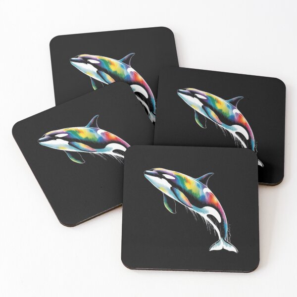 Item preview, Colorful orca designed and sold by BHMARTS.