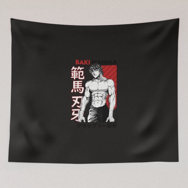 Item preview, Baki Hanma designed and sold by huettwilhamm.