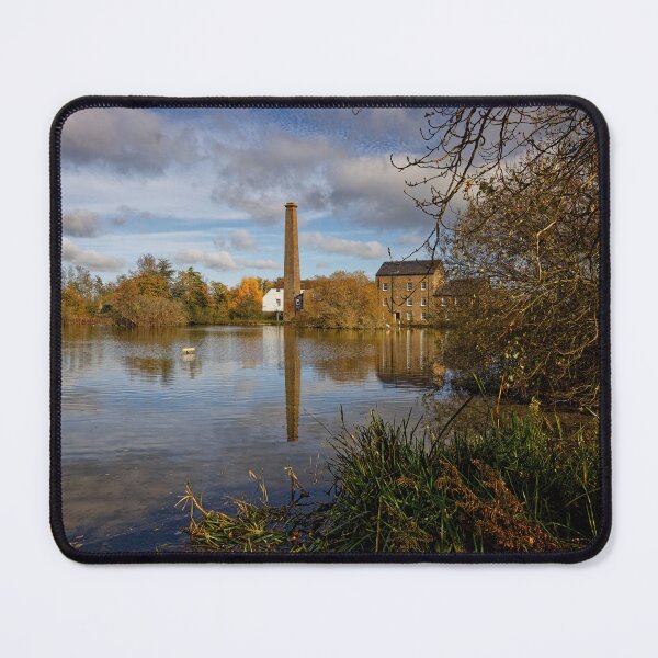Item preview, Reflections in the pond on a bright sunny autumn day of Tonge Mill near Sittingbourne Kent UK designed and sold by John Gilham - Landscape Photography.