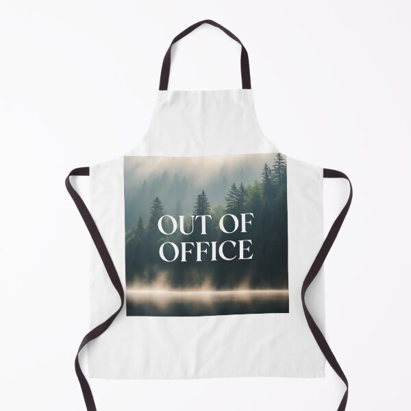 Item preview, Out of Office Misty Forest Vacation Design designed and sold by Imaginationbeyond.