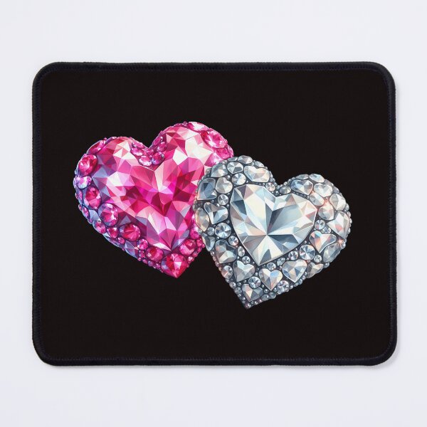Item preview, Two Diamond Hearts designed and sold by Jeallan Designs.