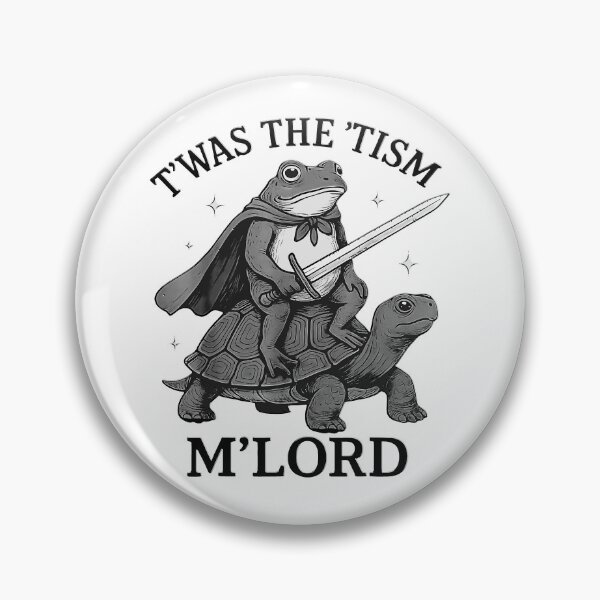 Item preview, TWAS The Tism M Lord Funny Vintage Frog designed and sold by gear-posters.