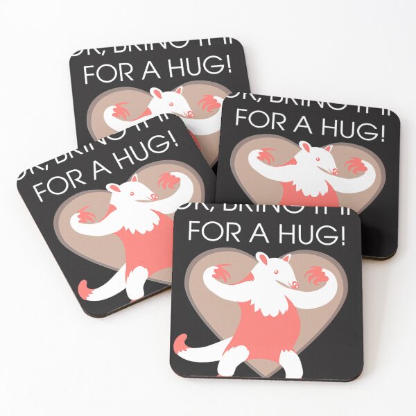 Item preview, Love Lesser Anteater Hug designed and sold by TijuanaBarker.