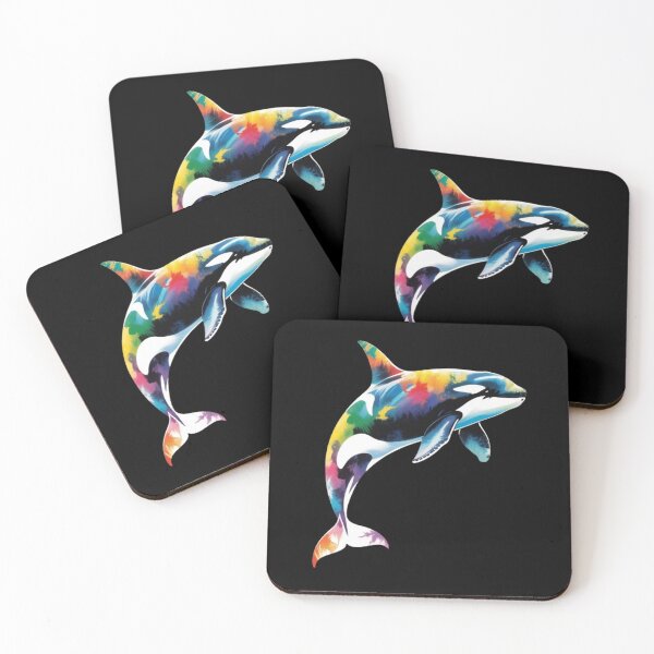 Item preview, Colorful orca designed and sold by BHMARTS.