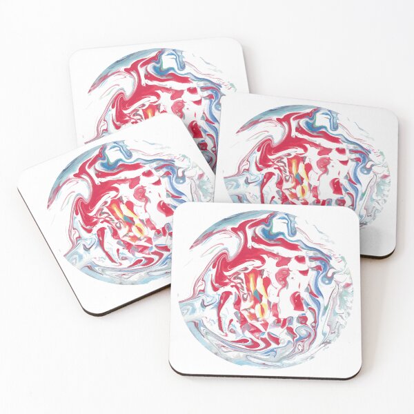 Item preview, Fluid art circle 11 designed and sold by alina-k-design.
