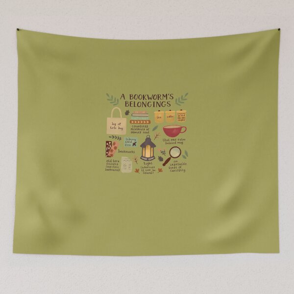 Item preview, A-Bookworm's-Belongings designed and sold by BennovdHceinr.