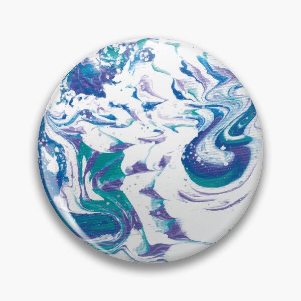 Item preview, Fluid art circle 10 designed and sold by alina-k-design.