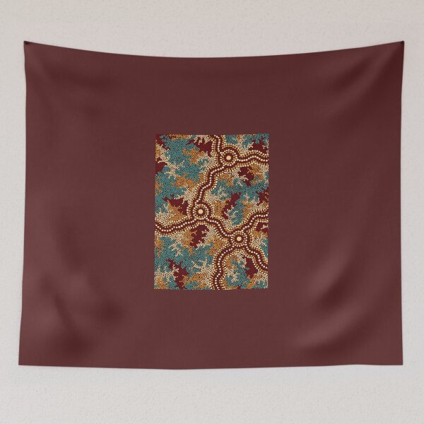 Item preview, Aboriginal-Art-Authentic---Wetland-Dreaming designed and sold by BennovdHceinr.
