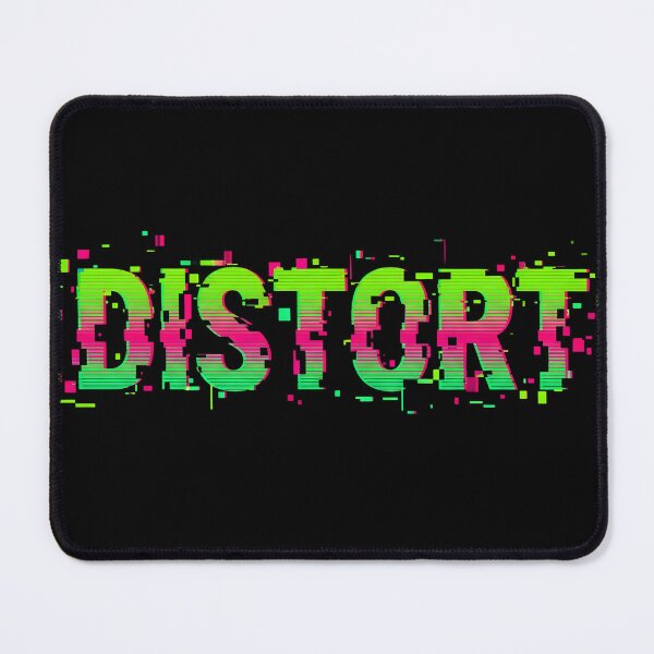 Item preview, Distort Glitch Art Retro Vaporwave Design designed and sold by Imaginationbeyond.