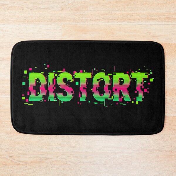 Item preview, Distort Glitch Art Retro Vaporwave Design designed and sold by Imaginationbeyond.
