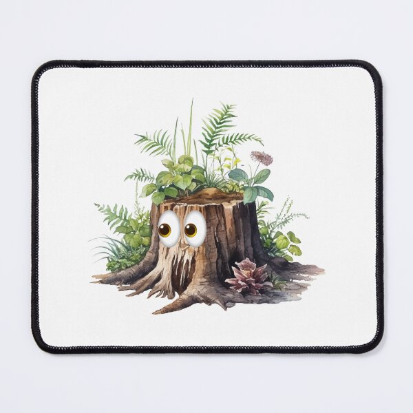 Item preview, Magical Mossy Stump with Eyes designed and sold by GorinART.