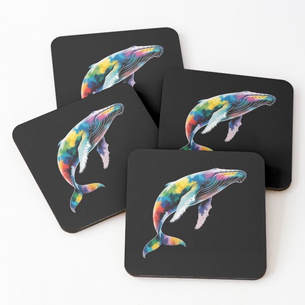 Item preview, Colorful whale designed and sold by BHMARTS.