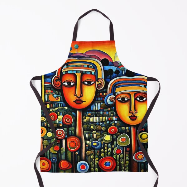 Item preview, Faces in the garden 1 designed and sold by George Hutton Hunter.