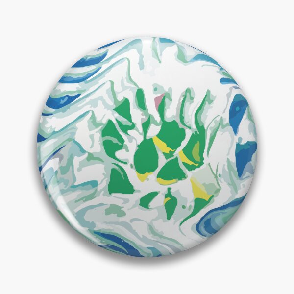 Item preview, Fluid art circle 12 designed and sold by alina-k-design.