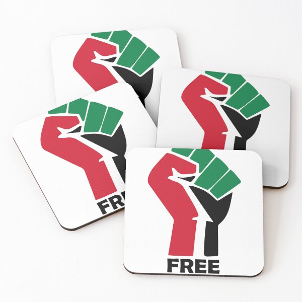 Item preview, Free Palestine Free Gaza Palestine Flag Arabic designed and sold by TijuanaBarker.