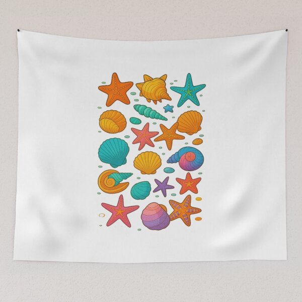 Item preview, Seashell Beachy Preppy designed and sold by Jacob noro.
