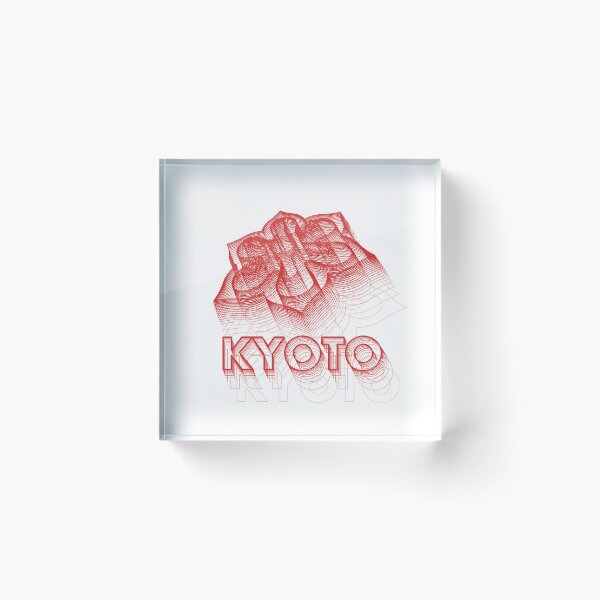 Item preview, 3D Emblem of Kyoto - Japanese prefecture symbol designed and sold by Japan Design Prints.