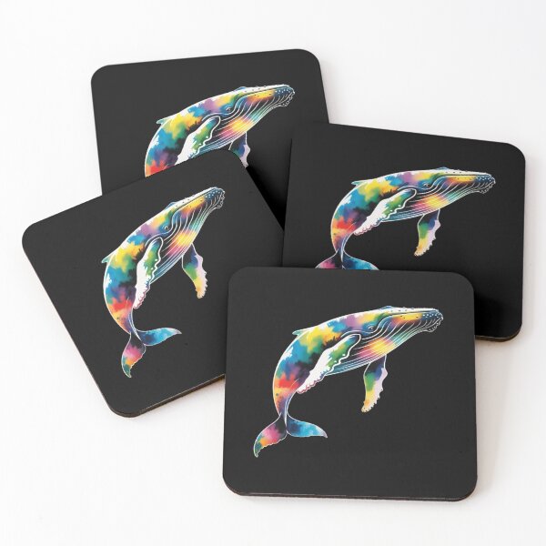 Item preview, Colorful whale designed and sold by BHMARTS.