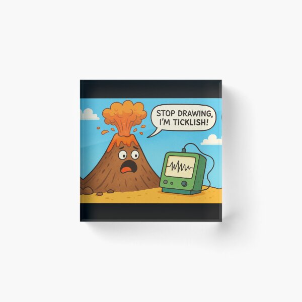 Item preview, Seismology - Stop drawing, I’m ticklish! designed and sold by DamioPolArt.