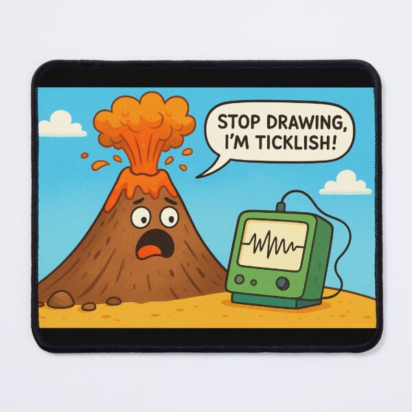 Item preview, Seismology - Stop drawing, I’m ticklish! designed and sold by DamioPolArt.