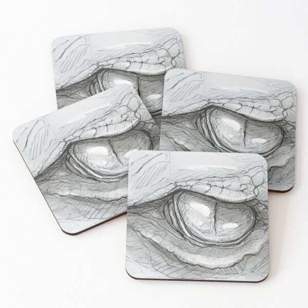 Item preview, Crocodile Eye designed and sold by Laura Cavus Illustrations.