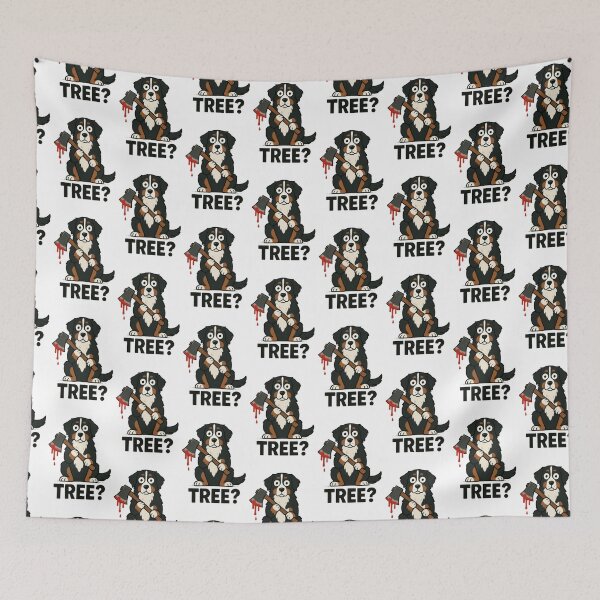 Item preview, Bernese Mountain Dog Cartoon Humor Axe designed and sold by Flying Doggo.