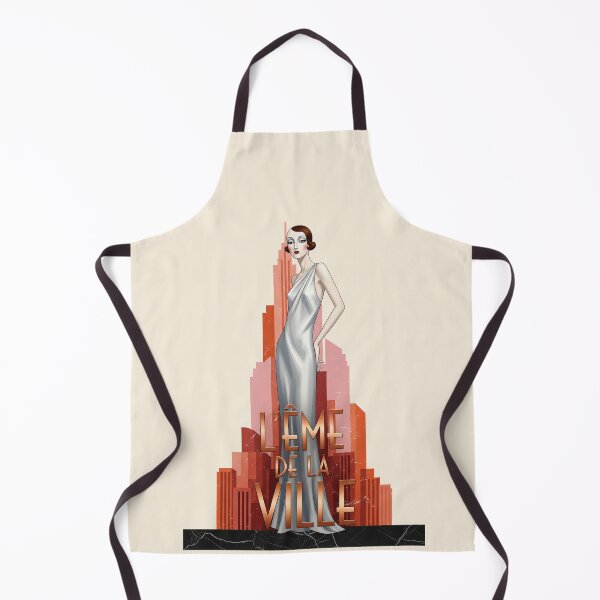 Item preview, After Erté - L'ÂME DE LA VILLE (The Soul of the City) designed and sold by elektronen.