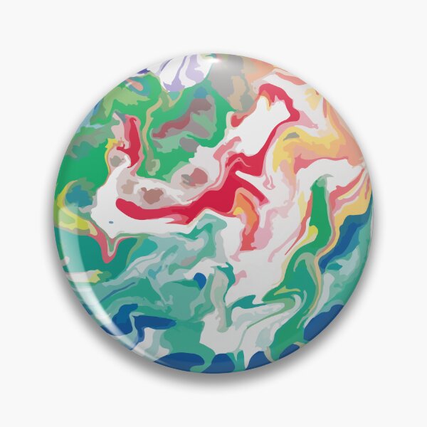 Item preview, Fluid art circle 14 designed and sold by alina-k-design.