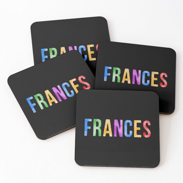 Item preview, Frances Name Bright Colors designed and sold by Jeallan Designs.