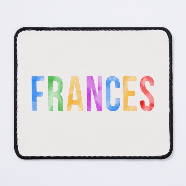 Item preview, Frances Name Bright Colors designed and sold by Jeallan Designs.