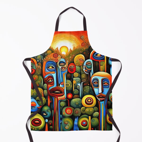 Item preview, Faces in the garden 2 designed and sold by George Hutton Hunter.