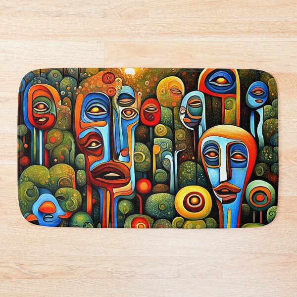 Item preview, Faces in the garden 2 designed and sold by George Hutton Hunter.