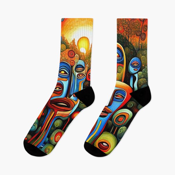 Item preview, Faces in the garden 2 designed and sold by George Hutton Hunter.