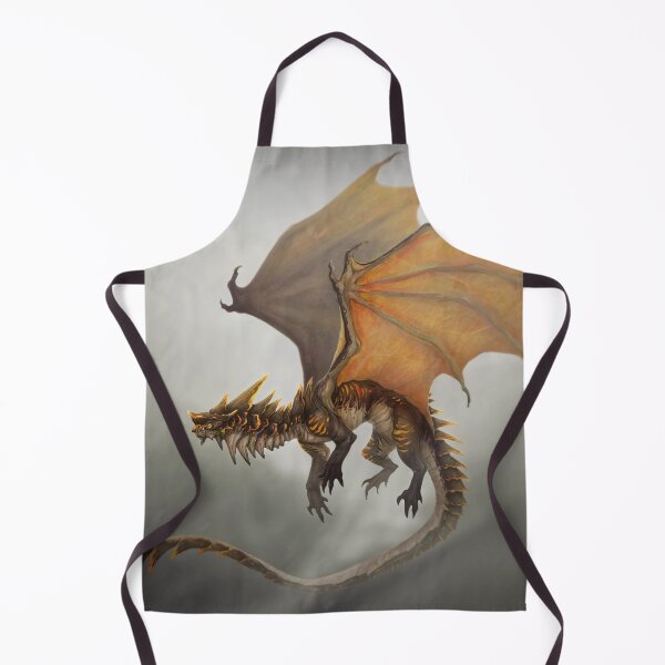Item preview, Flying dragon designed and sold by Laura Cavus Illustrations.