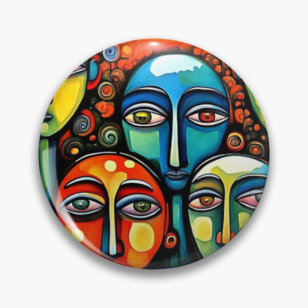 Item preview, Faces in the garden 3 designed and sold by George Hutton Hunter.