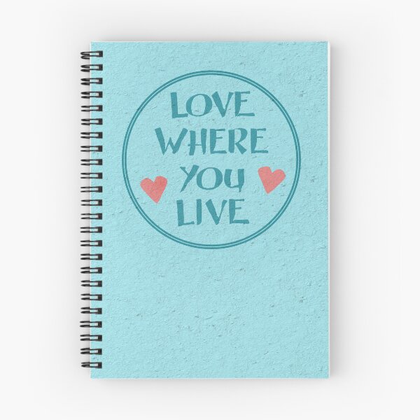 Item preview, Love where you live! - official logo with background designed and sold by Love where you live.